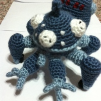 Tachikoma Crochet Pattern